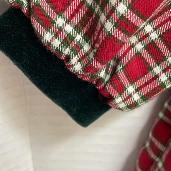 Beautiful holiday plaid embroidered baby dress. Size 6 months - Picture 5 of 12